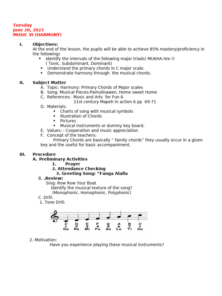 Understanding Major Triads in Harmony | PDF | Chord (Music) | Harmony
