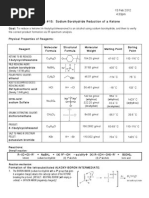 Download Sodium Borohydride Reduction of a Ketone by Julie Edington SN97384872 doc pdf