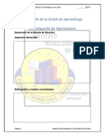 Investigación de Operaciones