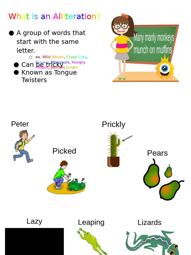 Understanding Alliteration and Tongue Twisters | PDF