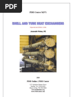 Shell and Tube Heat Exchangers - Basic Calculations