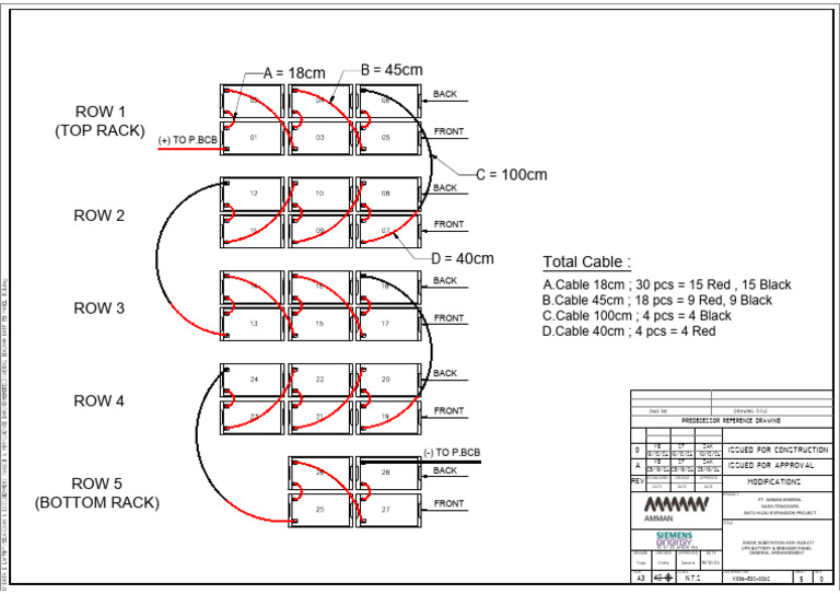 UPS Battery & Breaker Panel Layout | PDF | Electrical Wiring | Wire