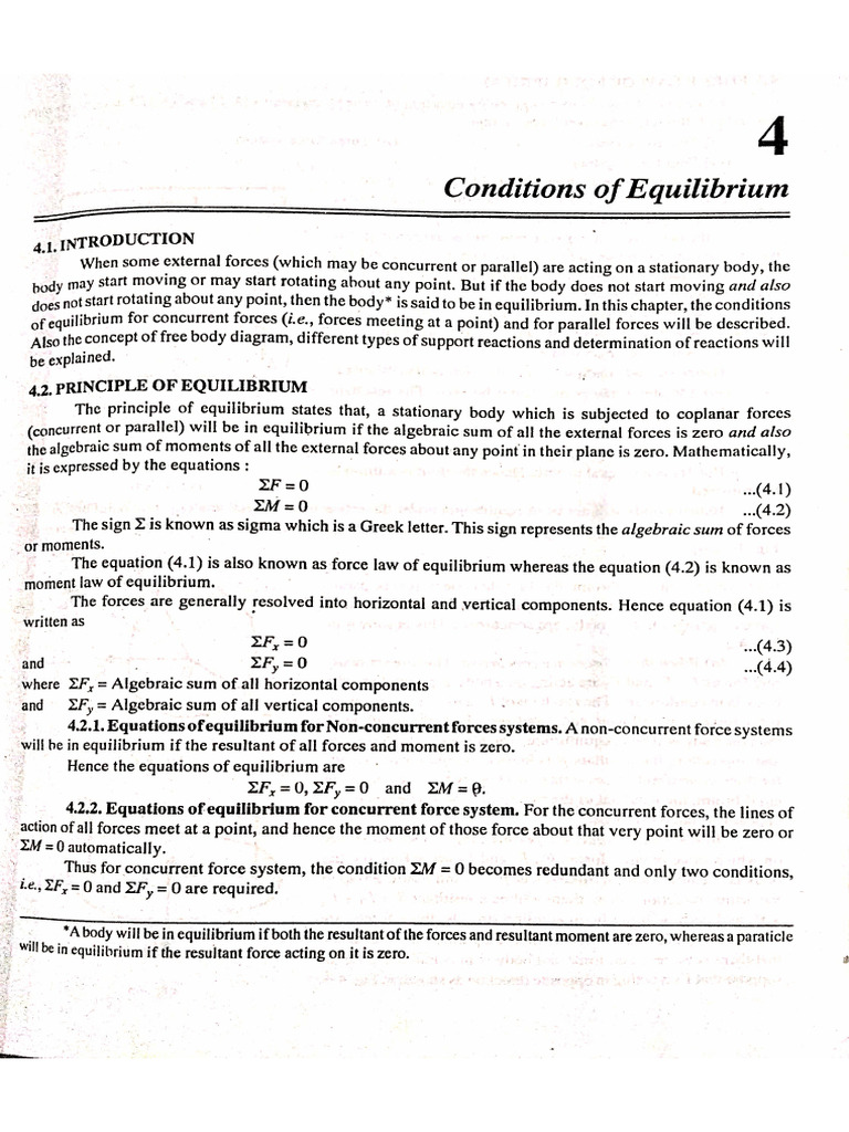 Equilibrium | PDF