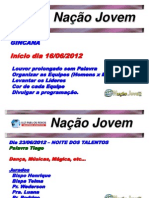 Agenda Gincana Nação Jovem Anápolis