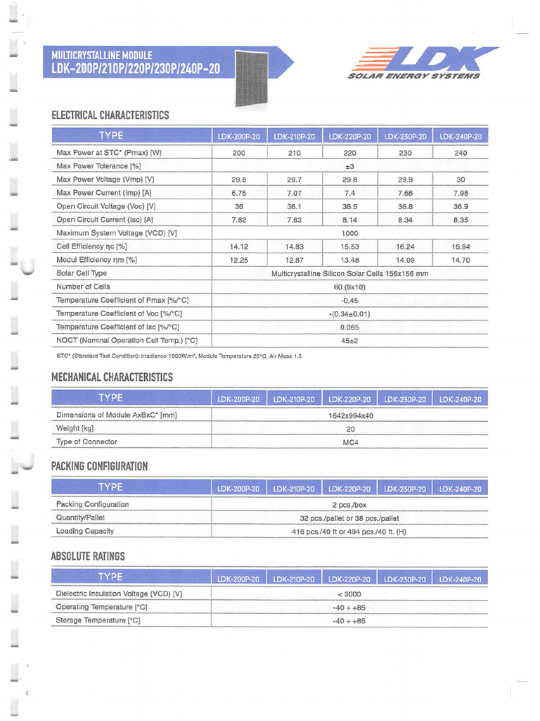 LDK - 200 240P 20 | PDF
