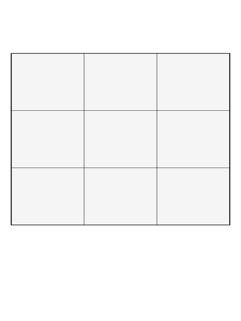 UDL Graphic Organizer Blank | PDF