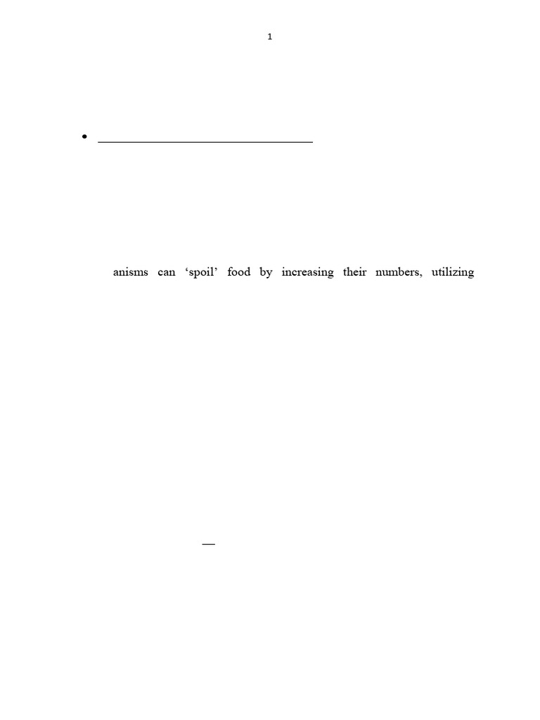 Food Microbiology: Microorganism Interactions | PDF | Yeast | Ph