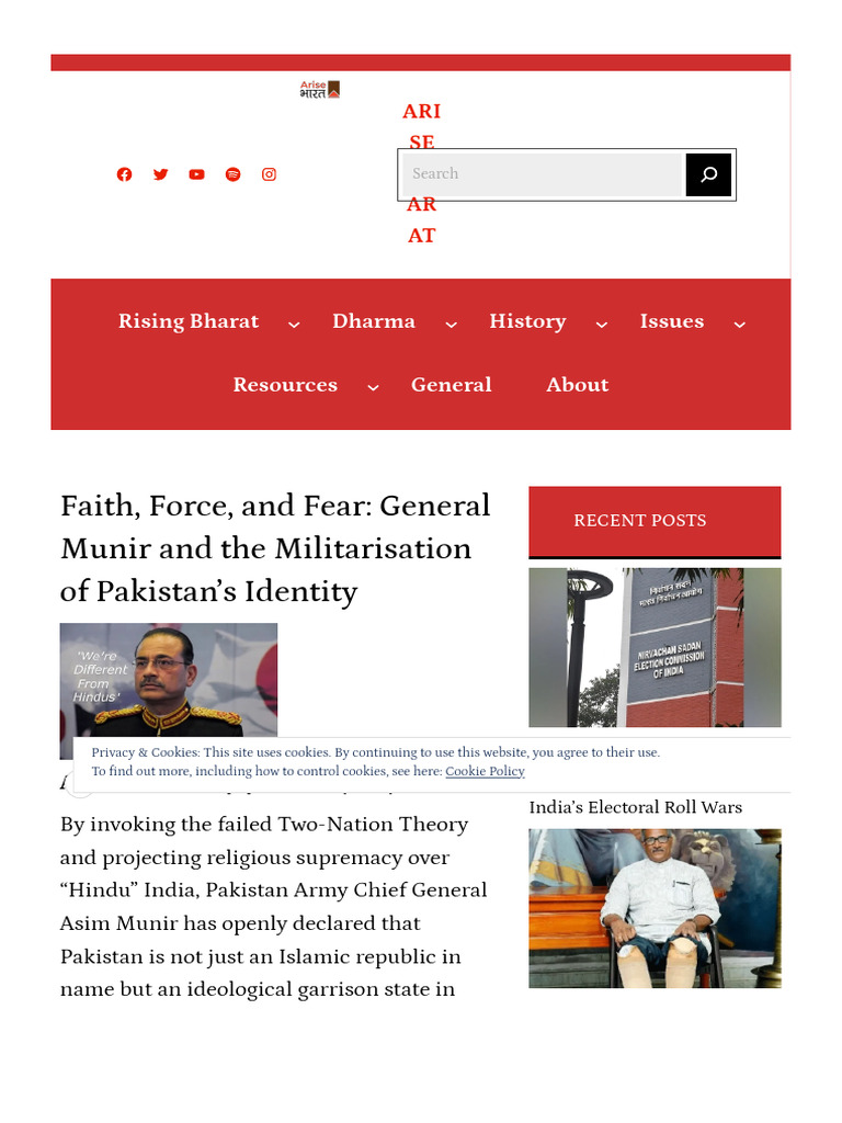 General Munir's Ideological Militarism in Pakistan | PDF | Pakistan