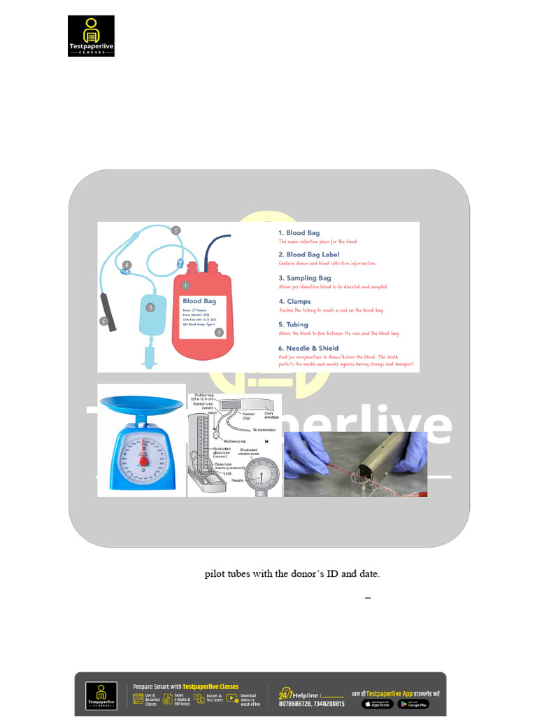 Blood Collection Procedures and Guidelines | PDF | Blood Donation ...