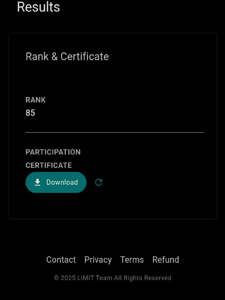 Limit Rank | PDF