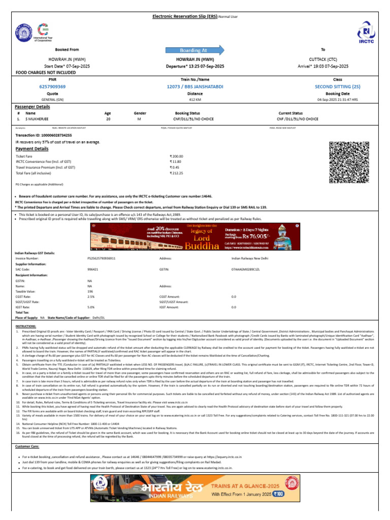 6257909369 | PDF | Identity Document | Payments