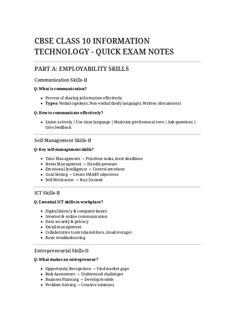 Employability Skills & Digital Tools Guide | PDF | Relational Database ...