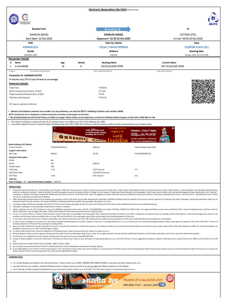 6258561351 | PDF | Identity Document | Payments