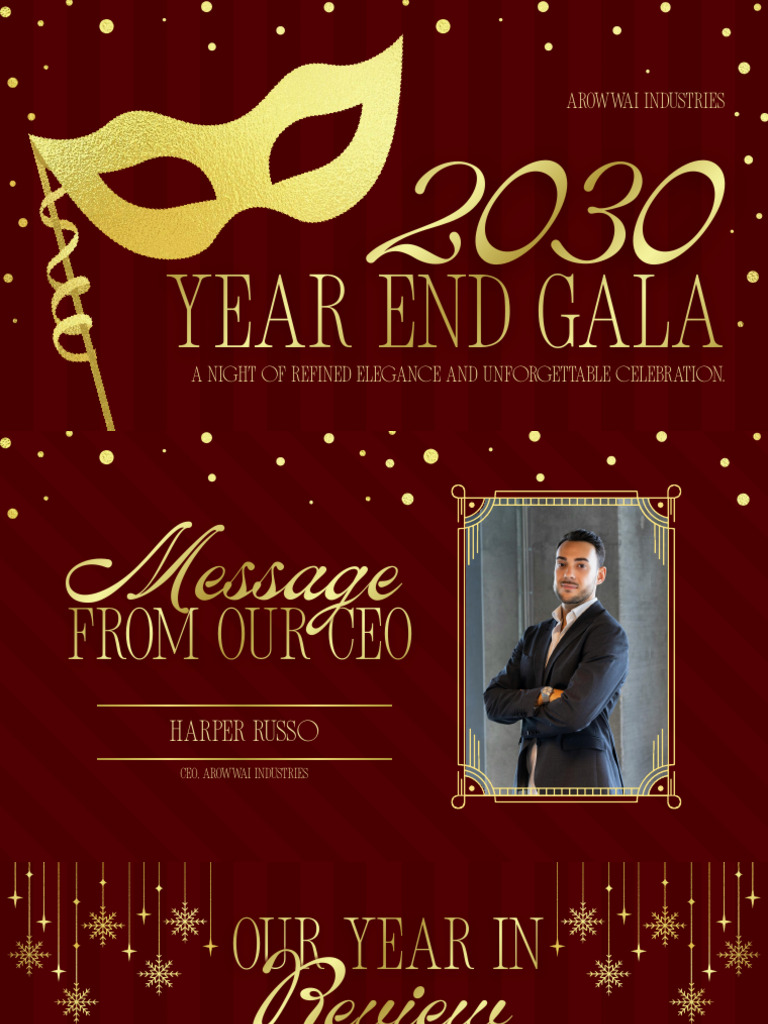 year end gala | PDF