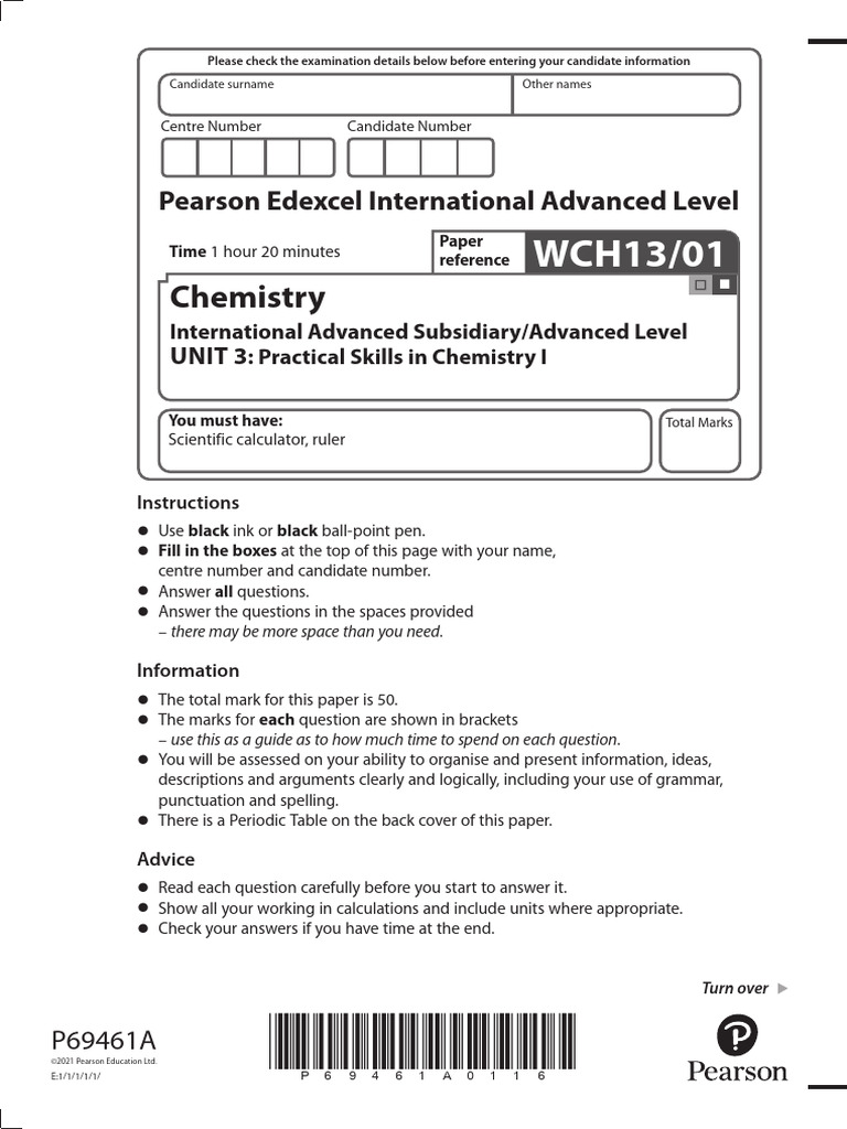 OCT 21 UNIT 3 QP | PDF | Distillation | Chemical Compounds