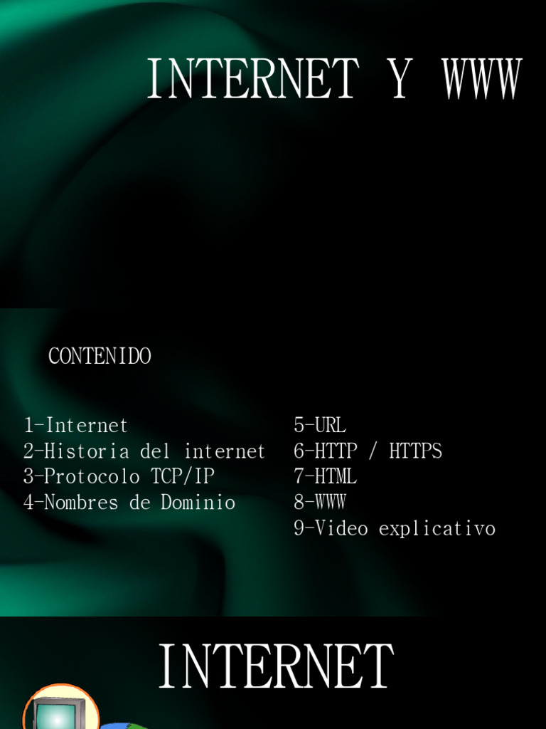 Historia y fundamentos de Internet | PDF | Red mundial | Internet y web
