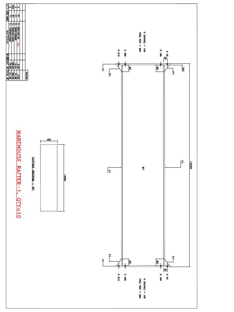Warehouse Rafter - 1 | PDF