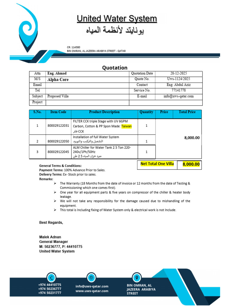 Alpha Core QT-1124 | PDF