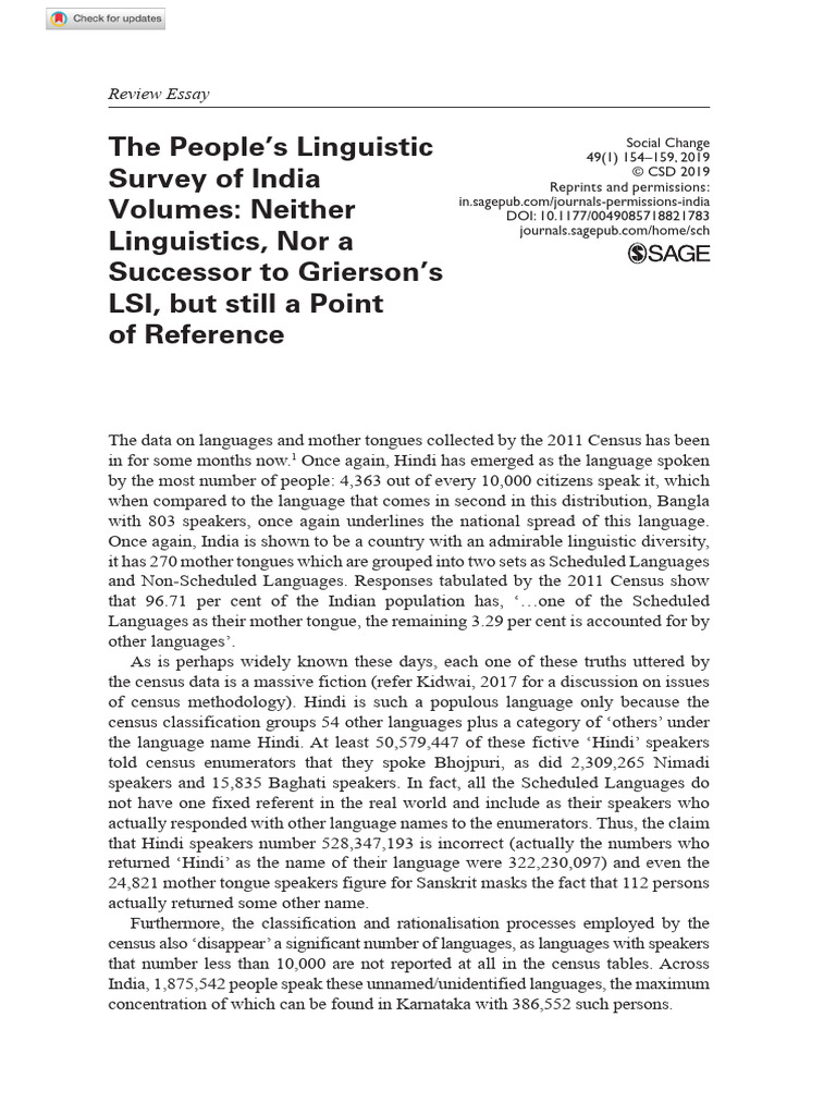 Ak Review of Plsi | PDF | Linguistics | First Language