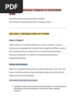 Learn Python with mBlock Tutorial | PDF | Python (Programming Language ...