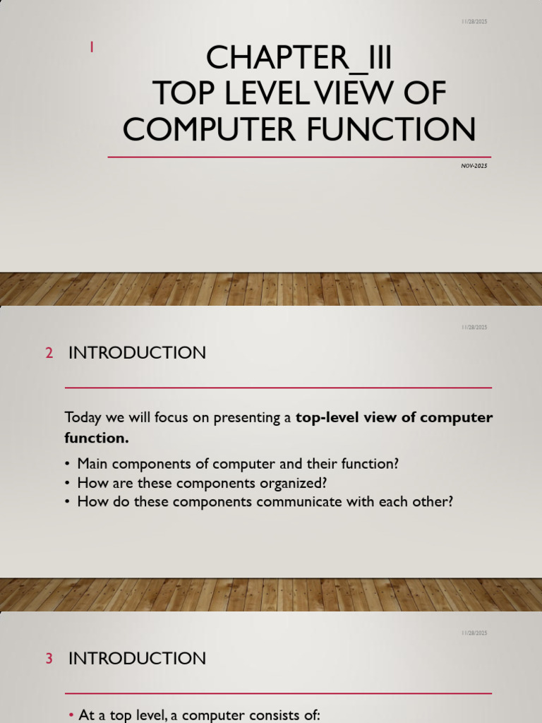 Overview of Computer Functionality | PDF | Cpu Cache | Computer Data ...