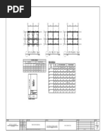 Footing Schedule and Reinforcement Details | PDF