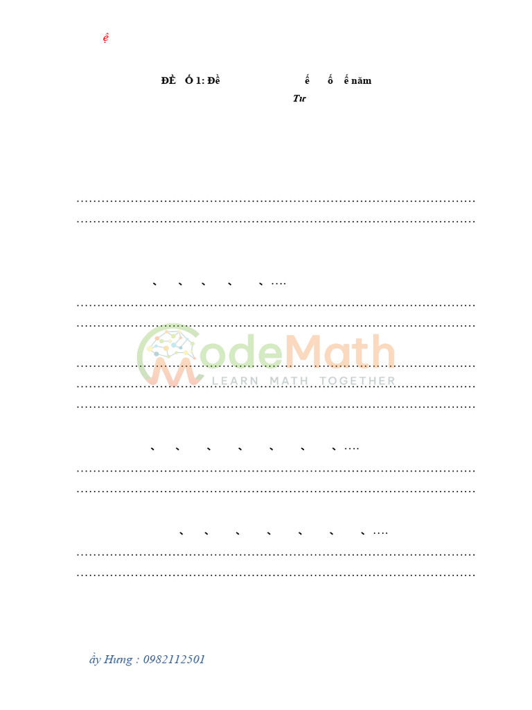TIMO 2019 Mock Exam Questions | PDF | Discrete Mathematics | Mathematics