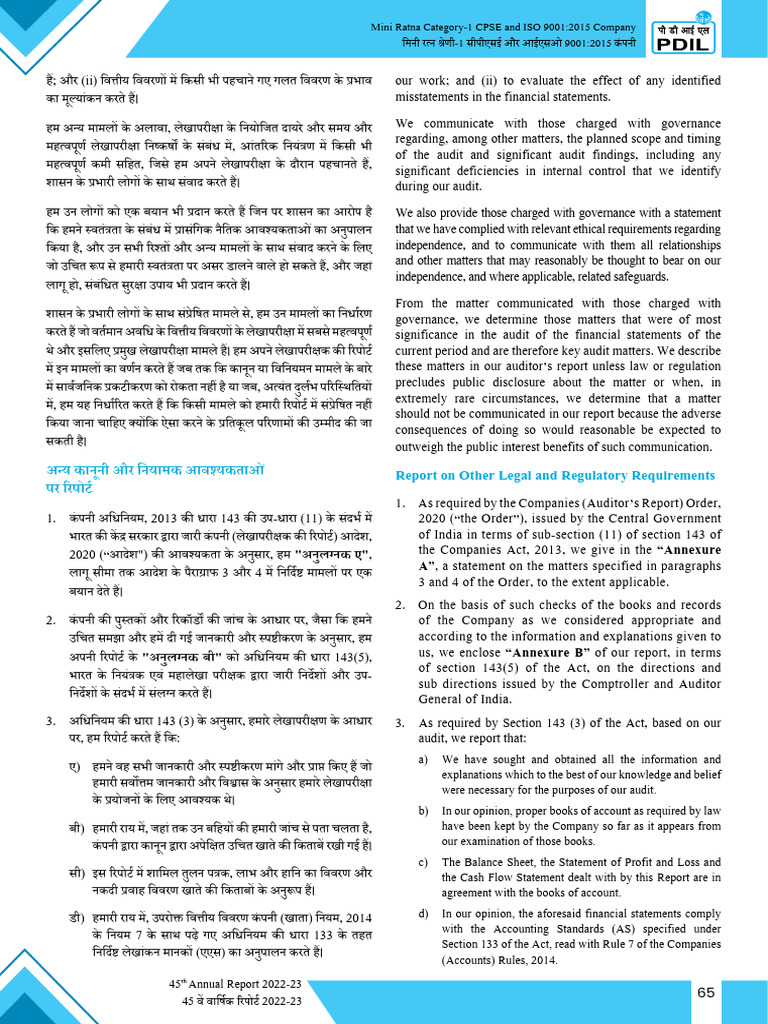 Annual Report 2022 23 Final 10 | PDF