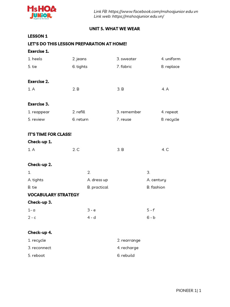 Wb Part 2 - Key - Final (1) | PDF