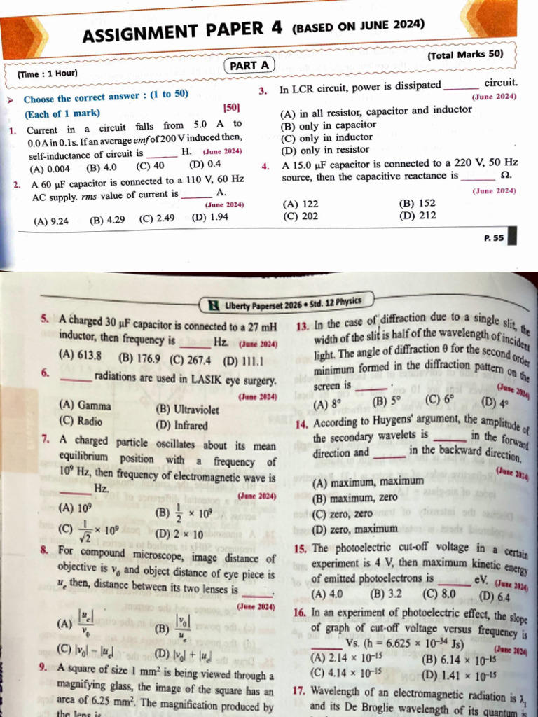 Papers for Seen 2 Phy | PDF