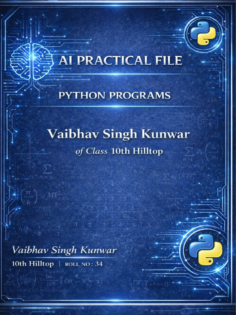 Python Programs for Data Analysis Tasks | PDF