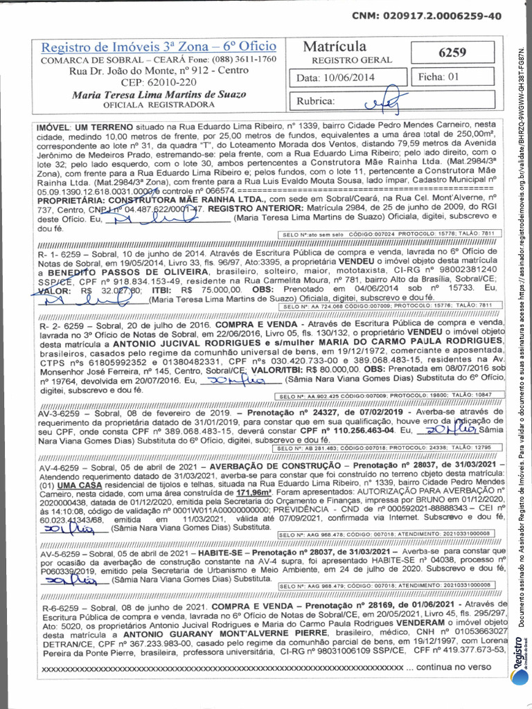 Validação de Documento Assinado Digitalmente | PDF