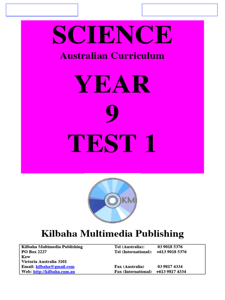 Year 9 Science Test 1 Overview | PDF | Atoms | Radiation