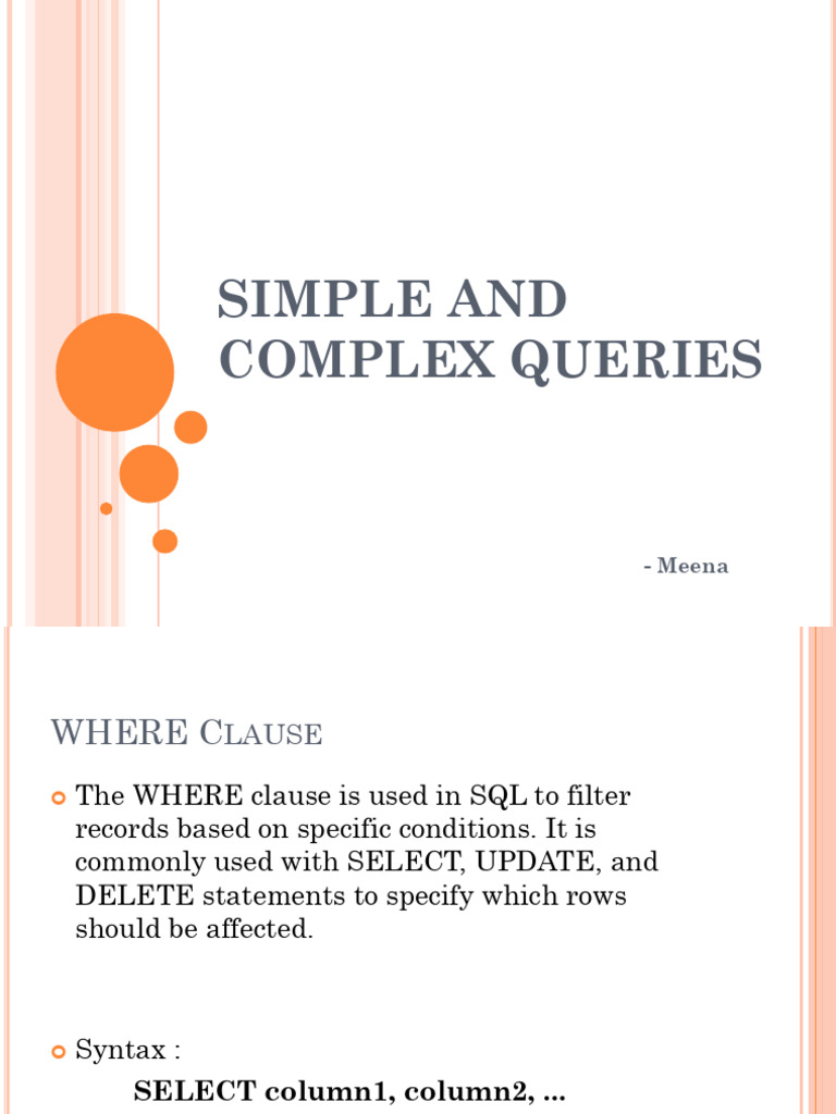 SQL Queries: WHERE, JOIN, and Functions | PDF | Computer Programming | Sql