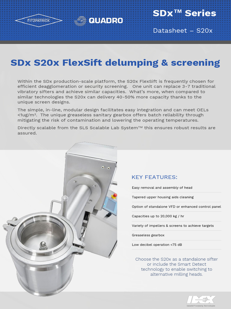 SDX S20x Datasheet 0923 Final | PDF