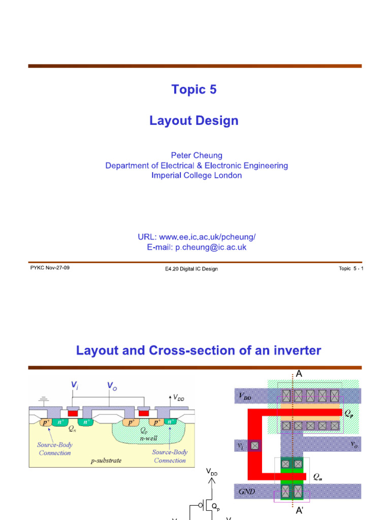 Layout Rules VLSI | PDF