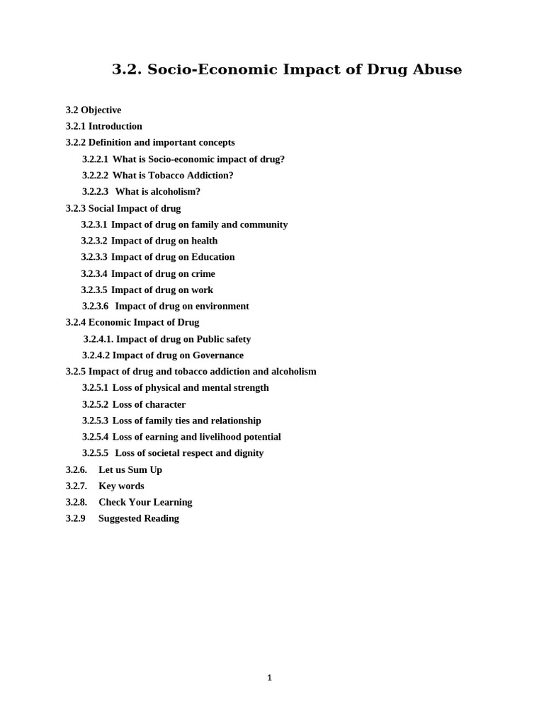 Sem 3 | PDF | Substance Abuse | Tobacco