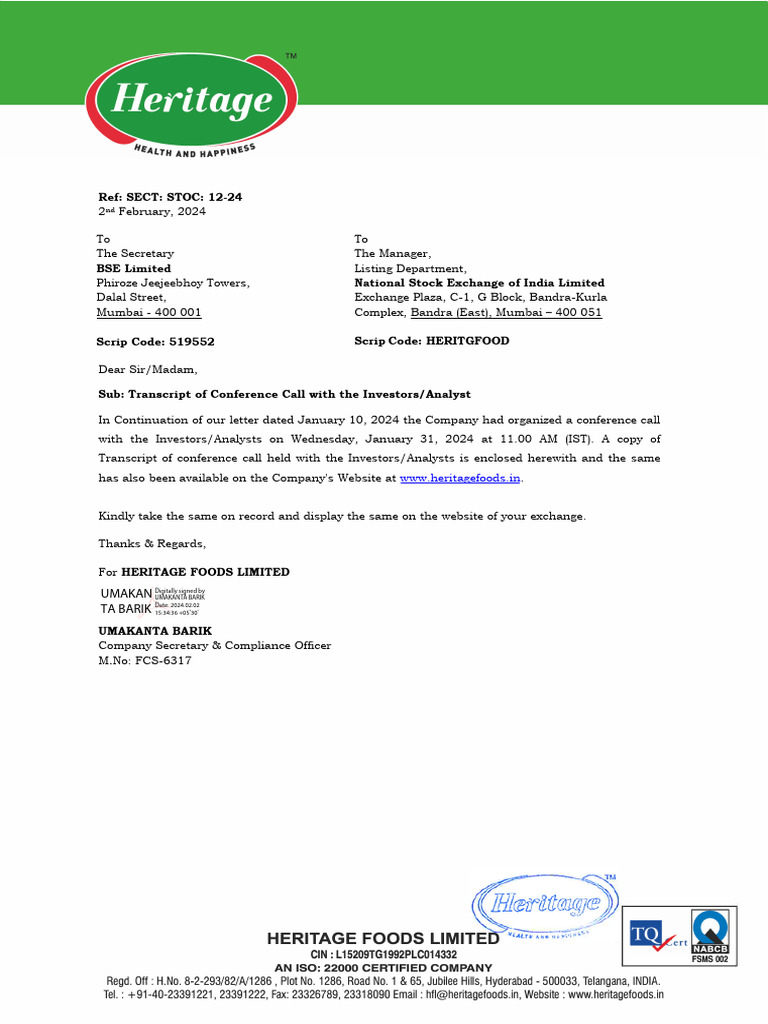 Heritage Foods | PDF | Milk | Economic Surplus