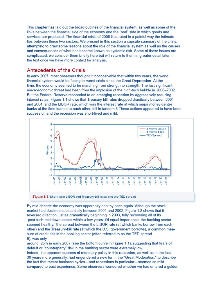 Financial Crisis of 2008-2009 | PDF | Mortgages | Collateralized Debt ...