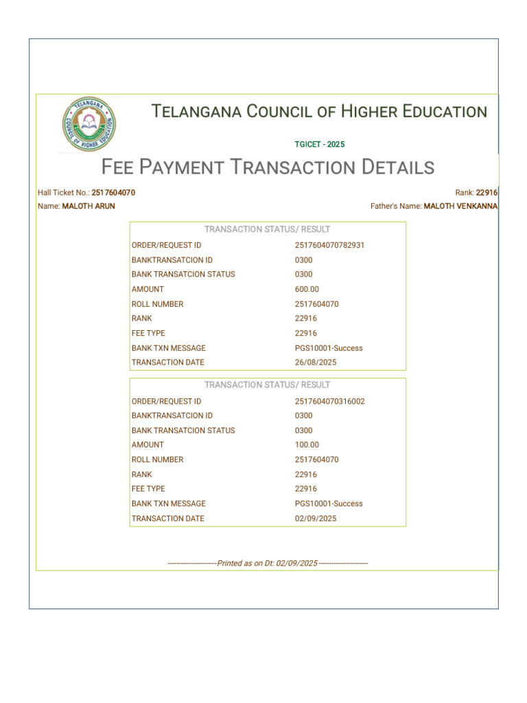 Transaction | PDF
