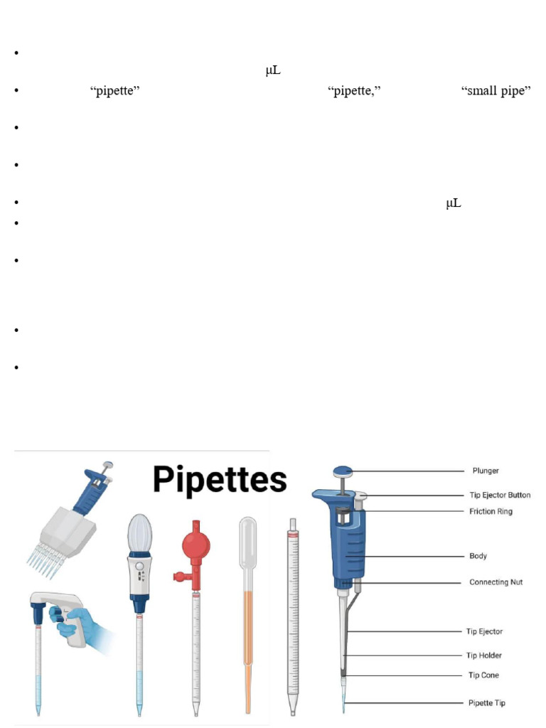 Pipette | PDF