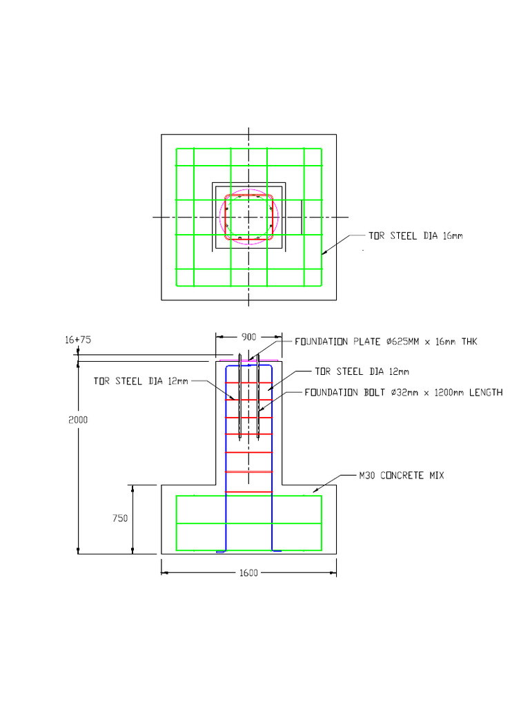 FOUNDATION Unipole Model | PDF