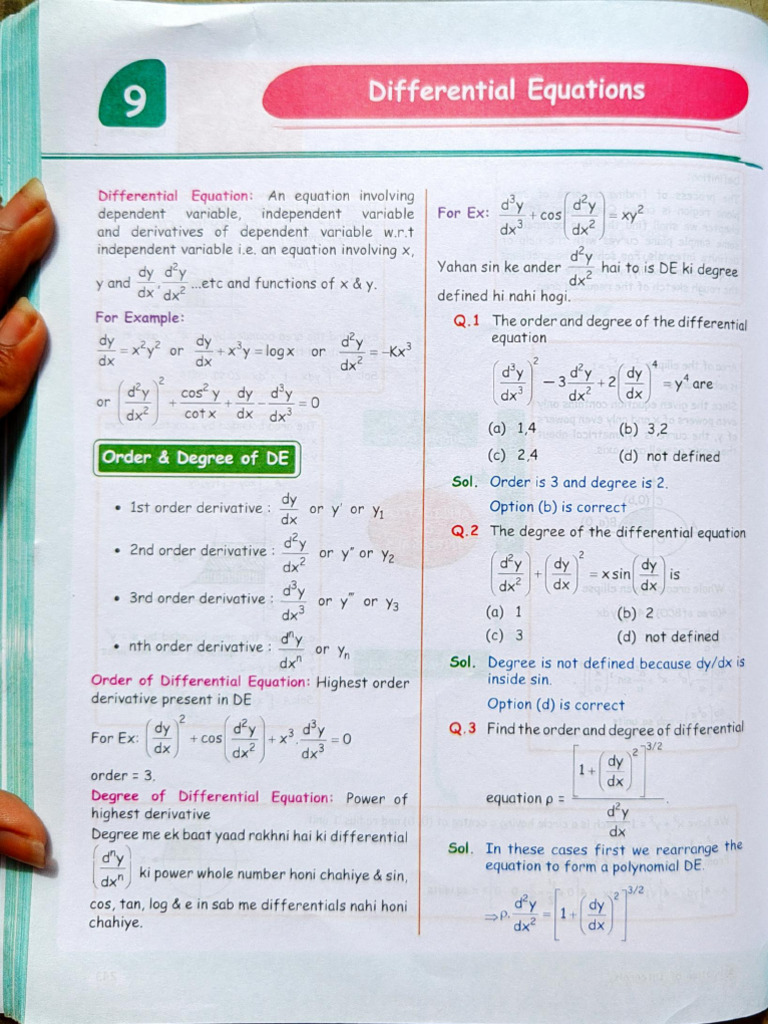 Differential Equations | PDF