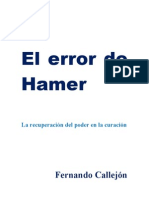 96000644 El Error de Hamer Callejon