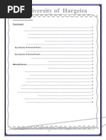 Comprehensive Microsoft Office Guide | PDF