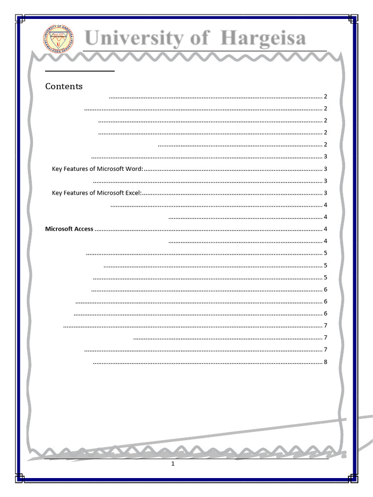 Overview of Microsoft Applications | PDF | Microsoft Excel | Spreadsheet