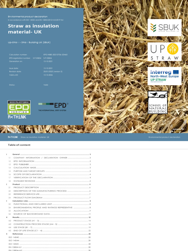 EPD Document EPD-IES-0003854 - 004 (S-P-03854) en | PDF | Life Cycle ...