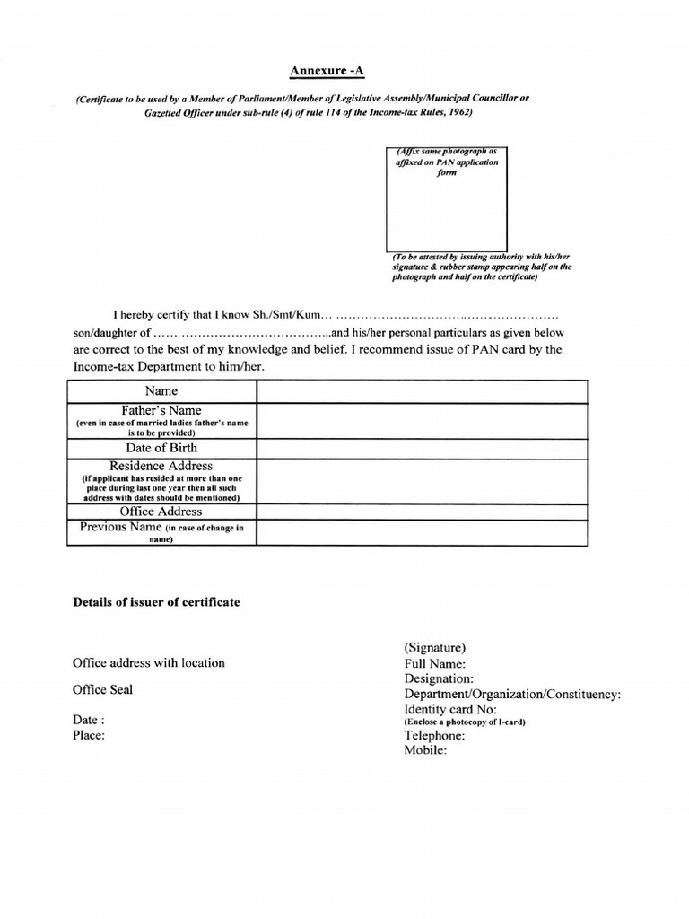 Annexure A | PDF