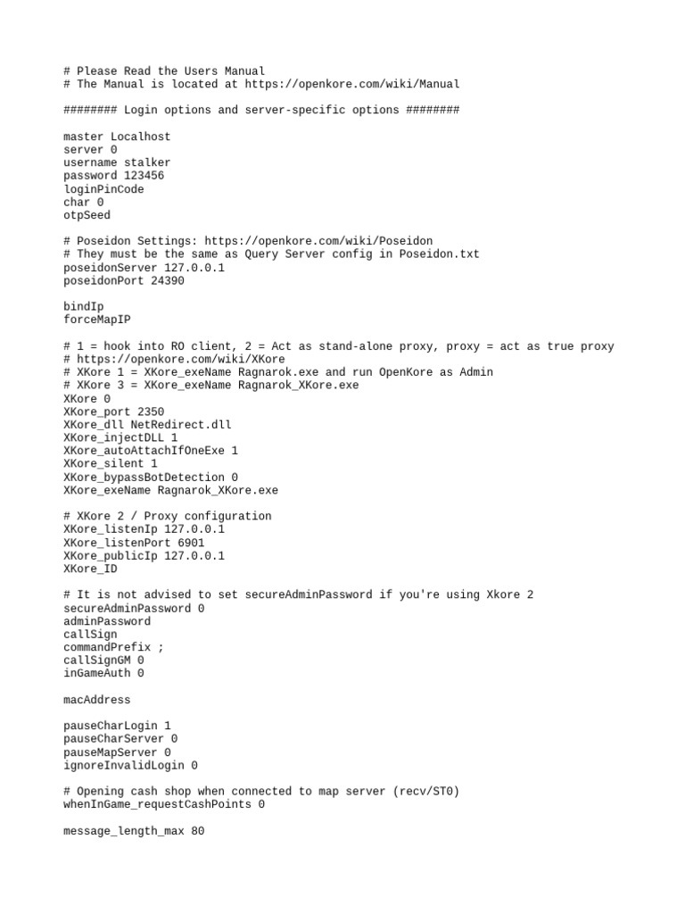 Config | PDF | Computing | Software