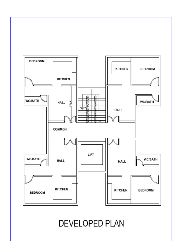 Developed Floor Plan Overview | PDF